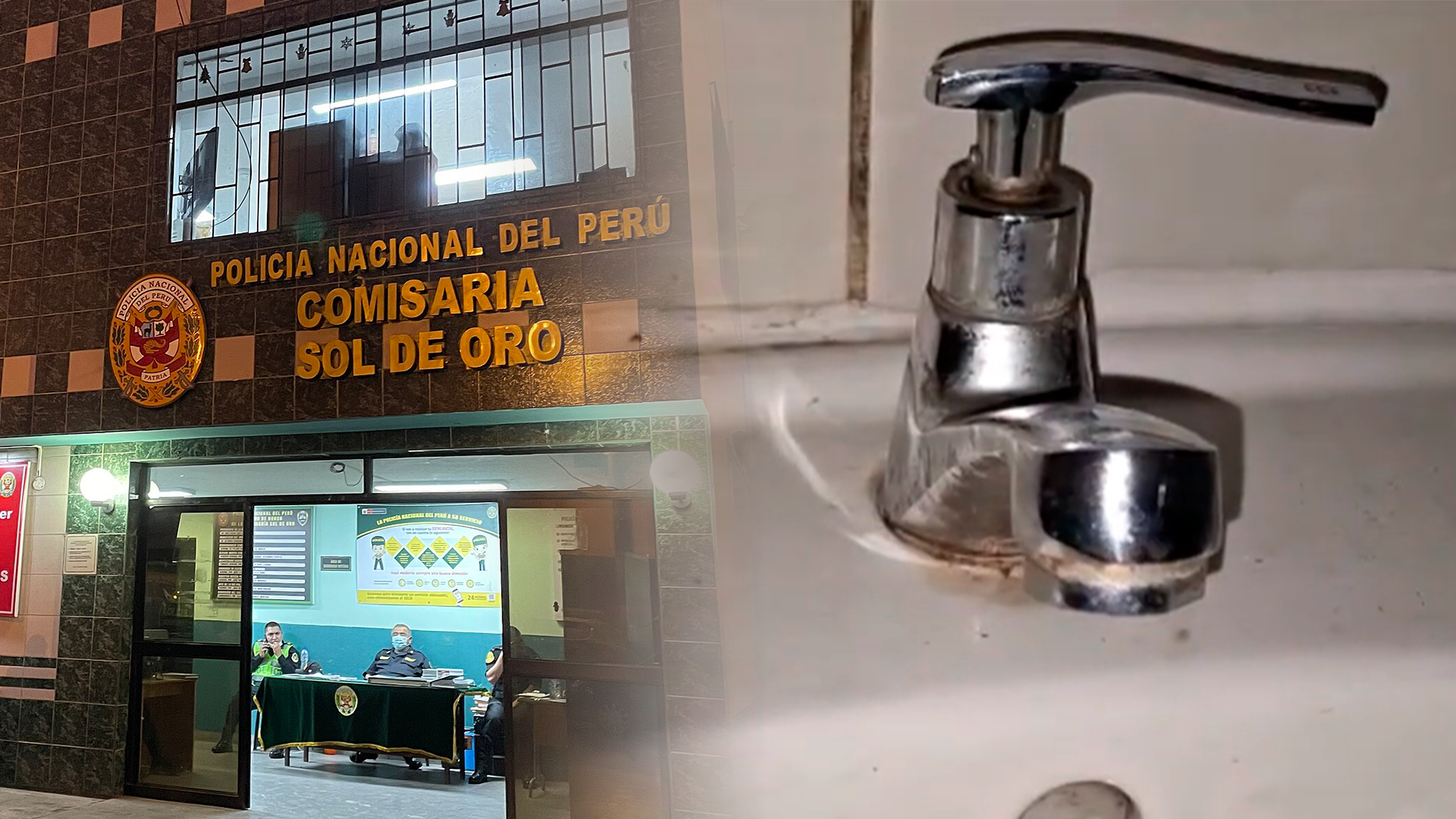 Agentes de la comsaria Sol de Oro operan en condiciones deplorables.