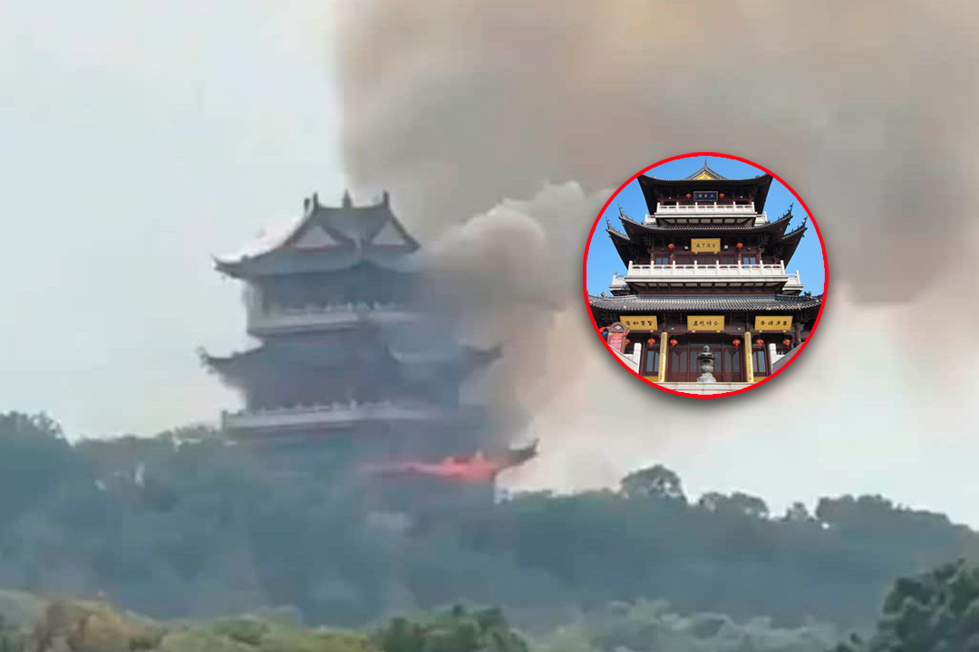 Imgenes del siniestro se difundieron por redes sociales.