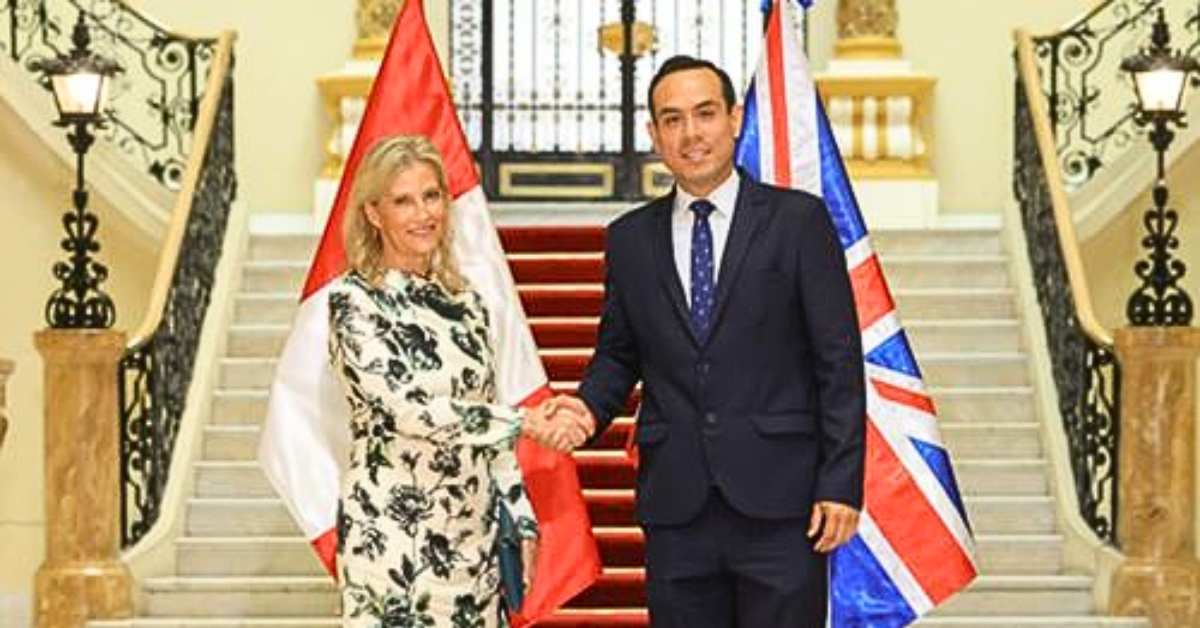Presidente Jerí se reúne con la duquesa de Edimburgo para reforzar relaciones entre Perú y Reino Unido