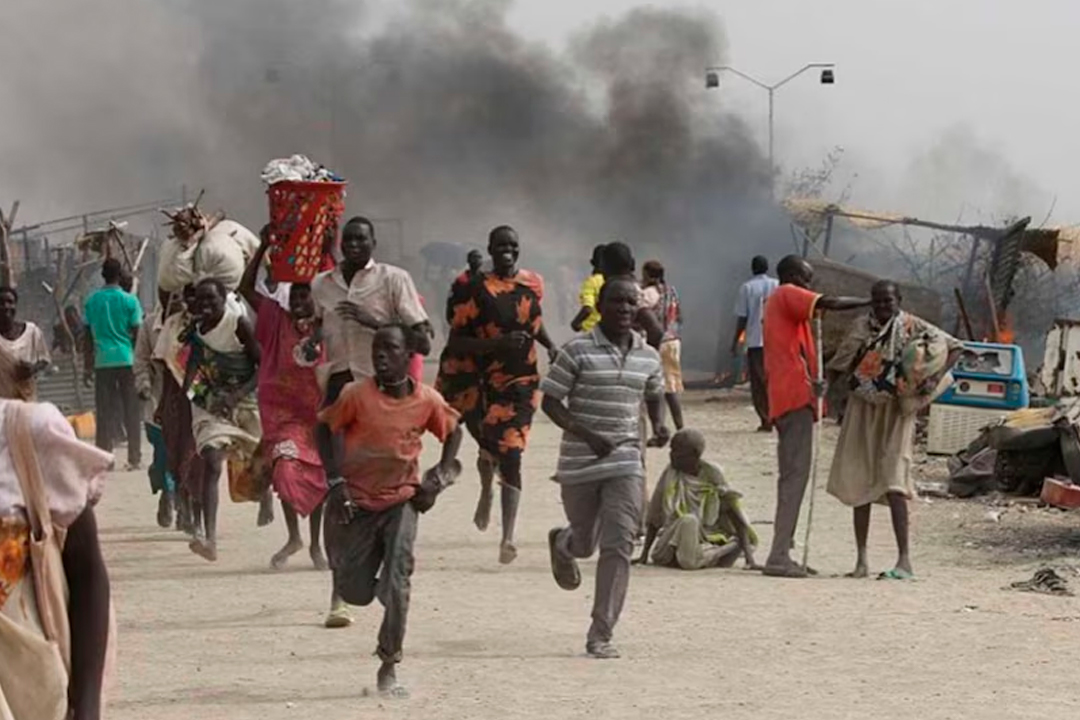 El ataque produjo la huida de los pobladores.