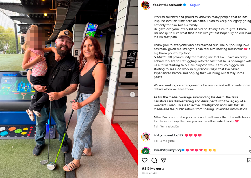 Muere el influencer Michael Duarte.