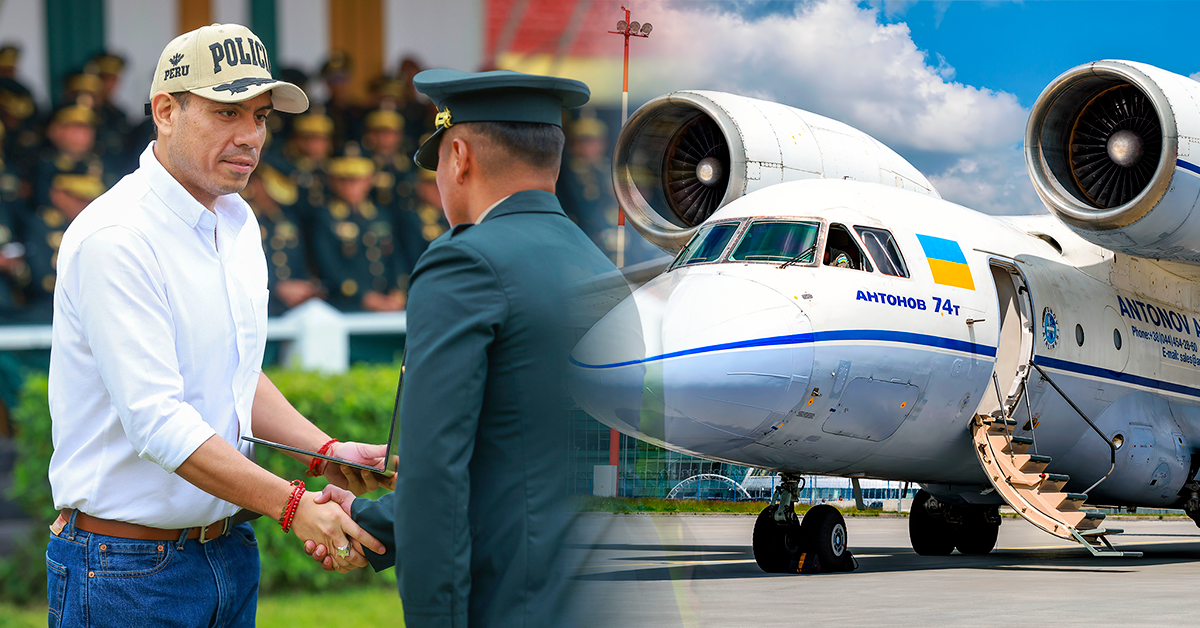 Gobierno niega compra de avión de más de 63 millones de dólares para la PNP: "Se encuentra en revisión"