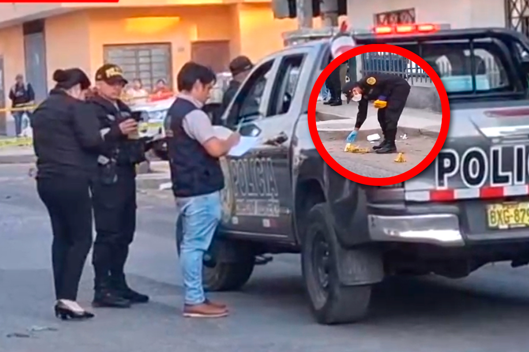 Peritos de criminalística acudieron al lugar, encontrando alrededor de 10 casquillos de balas