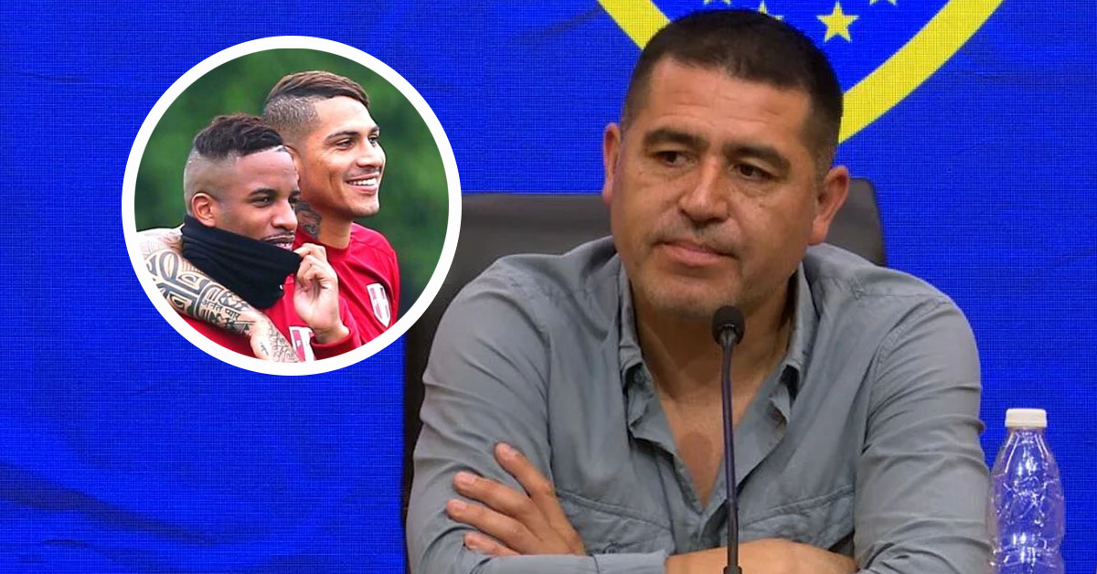 Riquelme reveló que buscó fichar a Paolo Guerrero y Jefferson Farfán para Boca: "Lo hubiesen hecho muy bien"