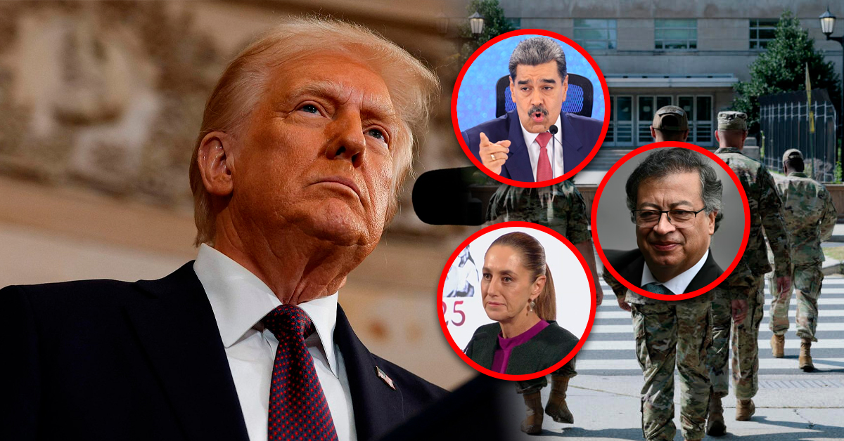 Donald Trump no descarta intervenir militarmente a países latinos para luchar contra el narcotráfico