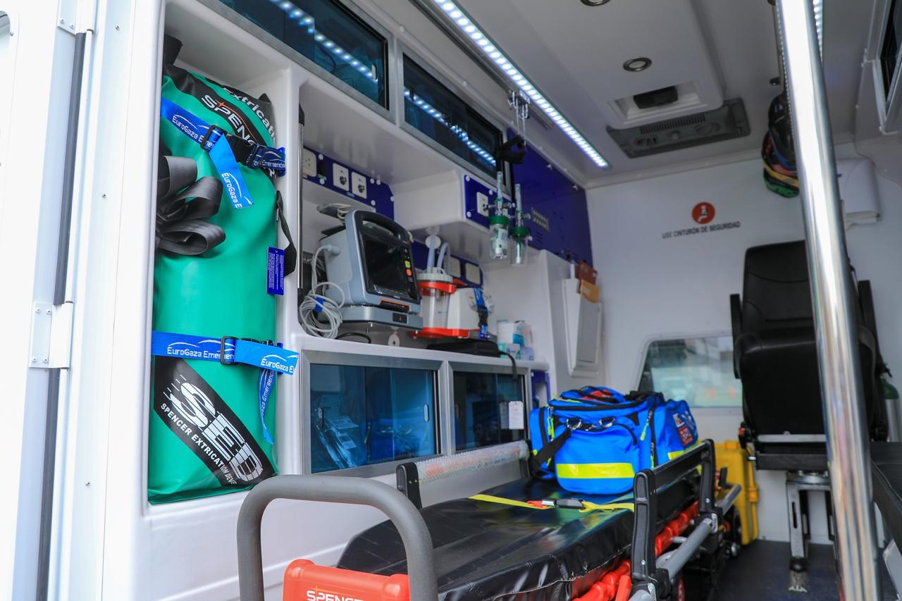 Ambulancias permitirán atender casos como praos respiratorios, traumatismo, entre otros.