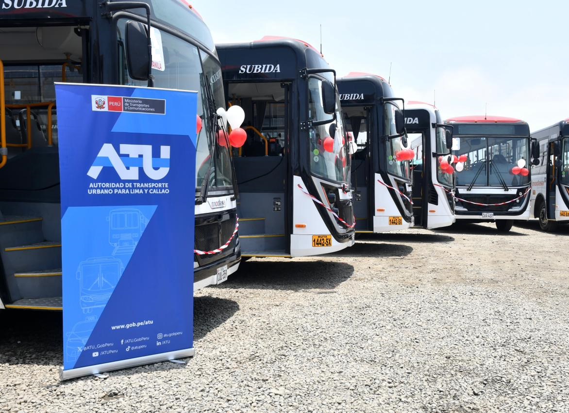 ATU renueva flota de corredores del Metropolitano en toda Lima.