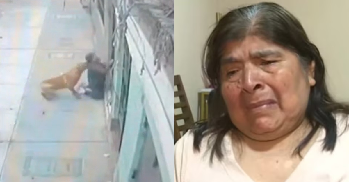 Ataque de perros a mujer de la tercera edad en La Victoria.