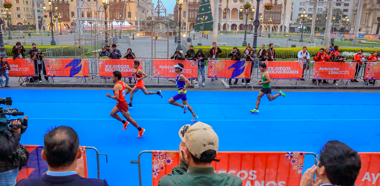 ¡Oro para el Perú! Ferdinan Cereceda gana la maratón 42k en los Juegos Bolivarianos 2025