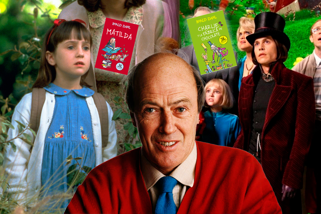 Las historias de Charile y Matilda, creadas por Dahl, fueron llevadas a la pantalla grande.