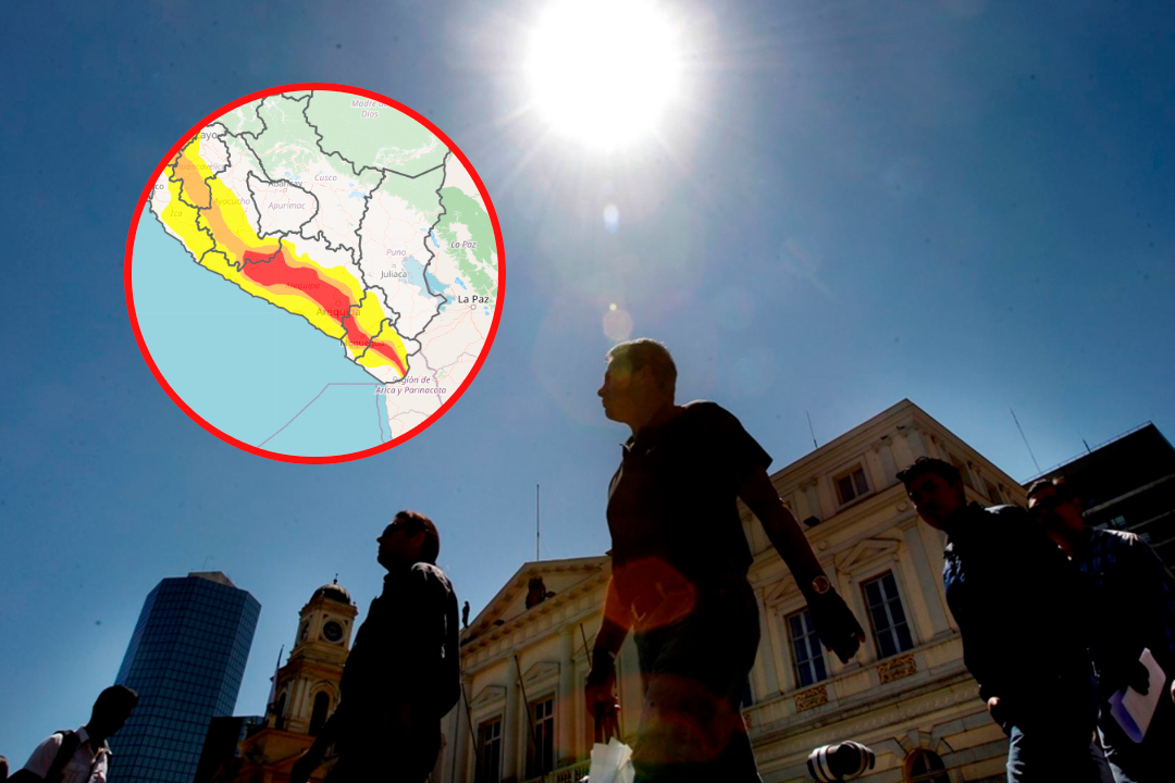 Sierra Sur será la más afectada por el calor.