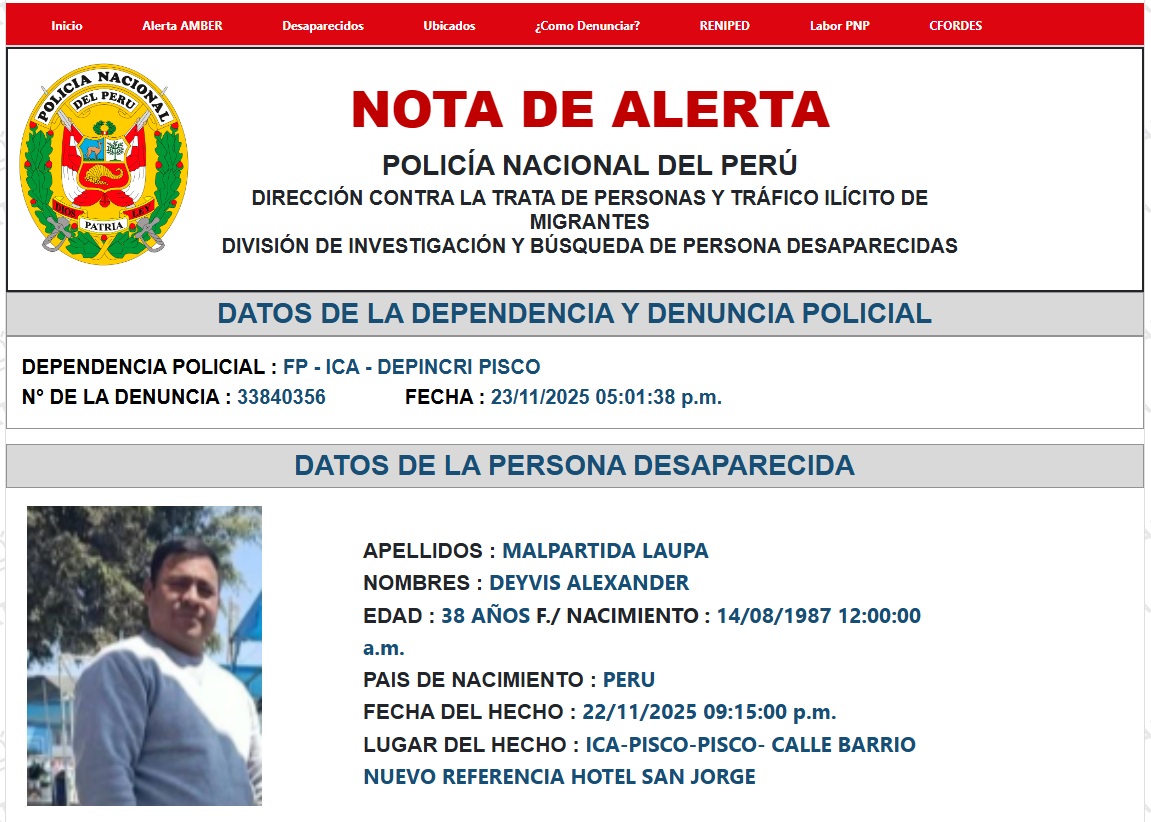 Alerta del taxista que fue encontrado muerto.