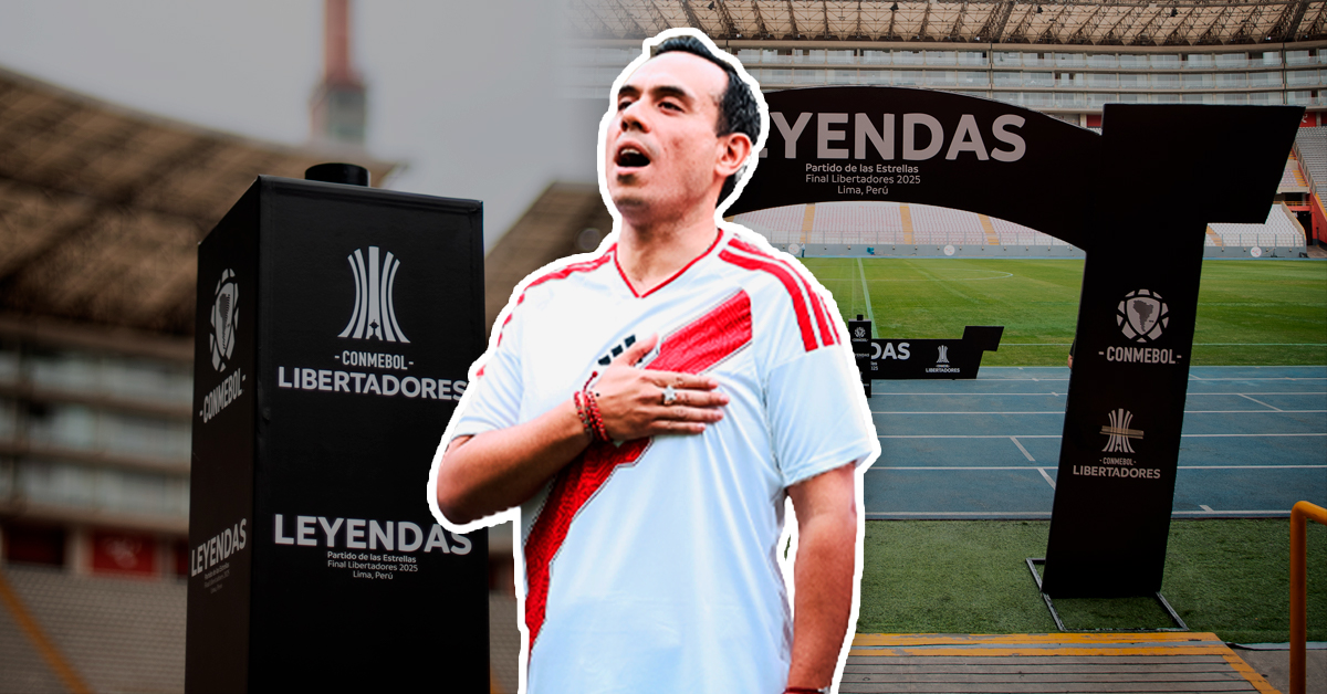 ¡De Palacio a la cancha!: Presidente José Jerí participa en 'Partido de Leyendas' en el Estadio Nacional