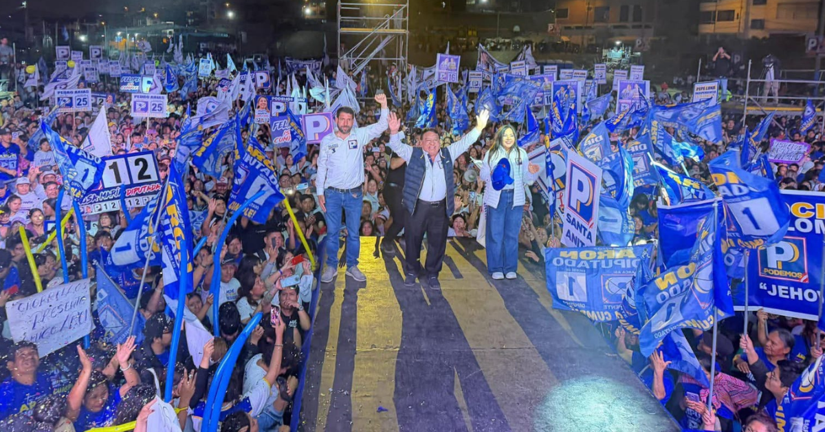 José Luna lanzó su candidatura presidencial y anunció que lanzará un shock de inversión pública y privada