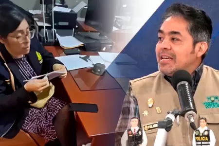 PNP denuncia a fiscal que rompi acta policial en El Agustino.