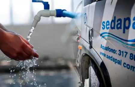 Corte de agua, segn Sedapal.