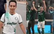 Brasil: Adolescente camina 4 km de rodillas tras clasificacin de Palmeiras a la final de la Copa Libertadores