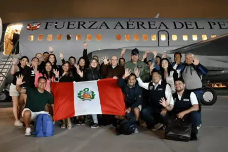 Peruanos varados en Jamaica por el huracn Melissa retornaron al pas