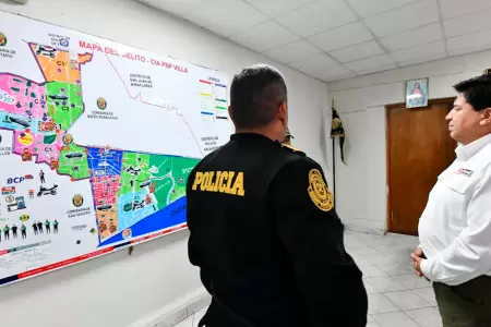 Disponen intensificar los operativos en Lima sur.