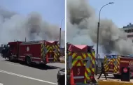 Incendio se registra frente a Plaza Grau muy cerca a GRIFO: Esto se sabe del siniestro