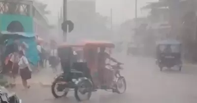 Pronostican lluvias en 16 regiones del Per para las prximas horas.