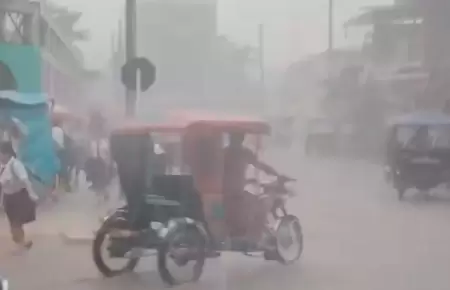 Pronostican lluvias en 16 regiones del Per para las prximas horas.