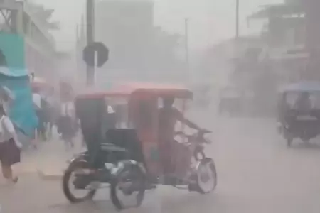 Pronostican lluvias en 16 regiones del Per para las prximas horas.