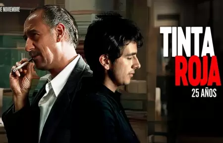 La pelcula peruana Tinta Roja cumple 25 aos de ser estrenada.
