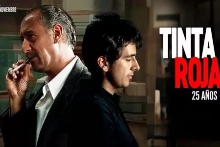 La pelcula peruana Tinta Roja cumple 25 aos de ser estrenada.