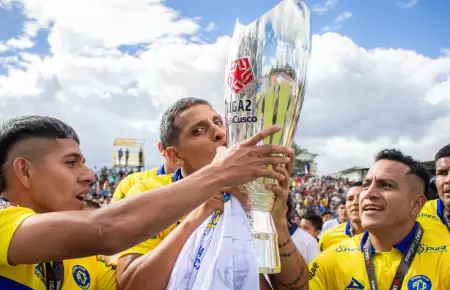 Cajamarca FC consigue su ascenso a la Liga1.