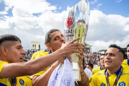 Cajamarca FC consigue su ascenso a la Liga1.