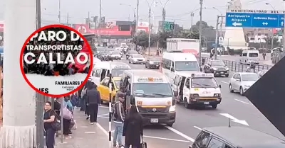 Convocan paro de transportistas en el Callao.