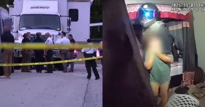 Hombre abatido tras retener a menor con arma.