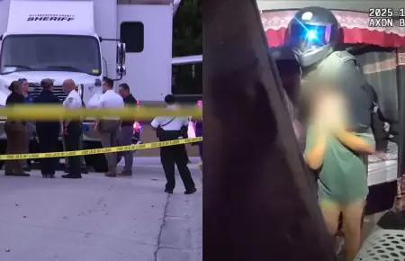 Hombre abatido tras retener a menor con arma.