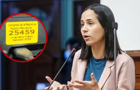 Congresista Bazn presenta oficio por uso de cmara ante JNE