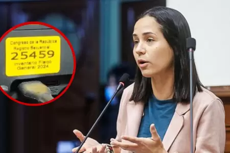 Congresista Bazn presenta oficio por uso de cmara ante JNE