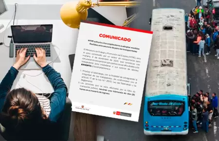 MTPE pide a los empleadores a flexibilizar medidas ante paro de transportes