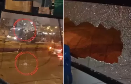 Atacan a balazos bus de Etulsa 4 ruta E