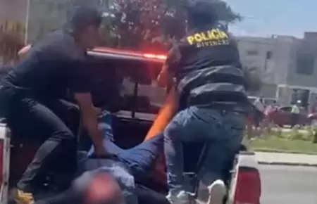 Delincuente pierde la vida tras frustrado asalto a sede de Caja Piura en Lambaye