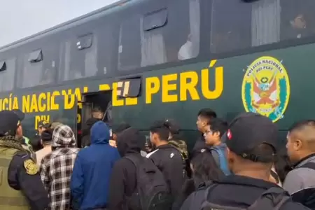 PNP habilita ms de 20 buses en Lima durante nuevo paro de transportistas.