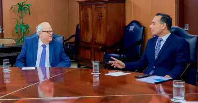 Jos Jer se reuni con Julio Velarde a finales de octubre.