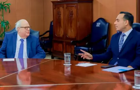 Jos Jer se reuni con Julio Velarde a finales de octubre.