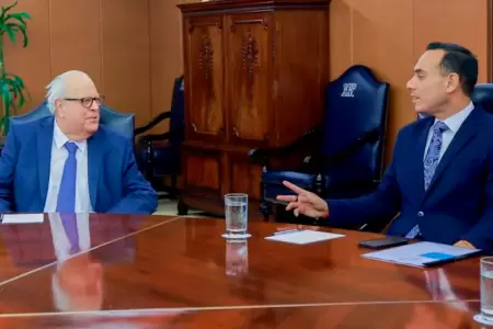 Jos Jer se reuni con Julio Velarde a finales de octubre.