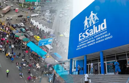EsSalud reprograma citas ante paro de transportistas.