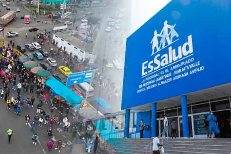 EsSalud reprograma citas ante paro de transportistas.