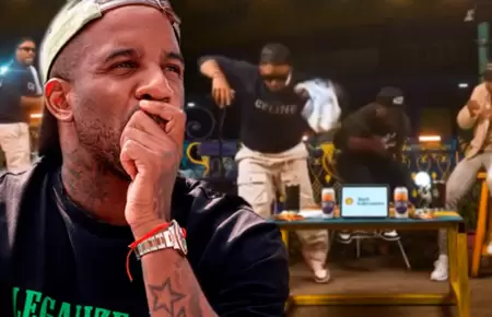 Jefferson Farfn sufre tremendo susto en Enfocados.