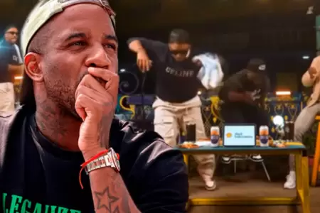 Jefferson Farfn sufre tremendo susto en Enfocados.