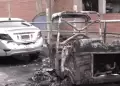 Independencia: Extorsionadores incendian mototaxi tras exigir el pago de 15 mil soles a empresa Aravicus
