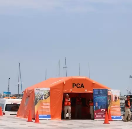 Presentan balance del simulacro de sismo seguido de tsunami.