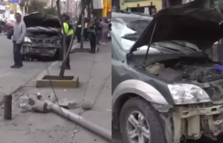 Dos mujeres fueron atropelladas en La Victoria